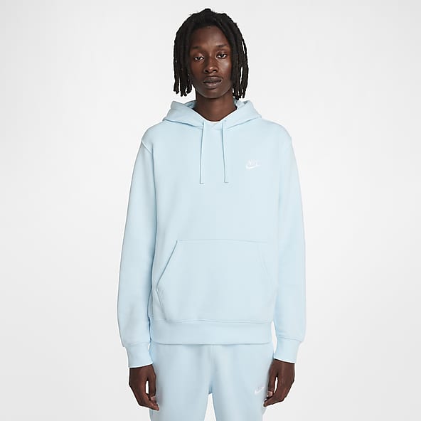 Bright blue nike hoodie hotsell